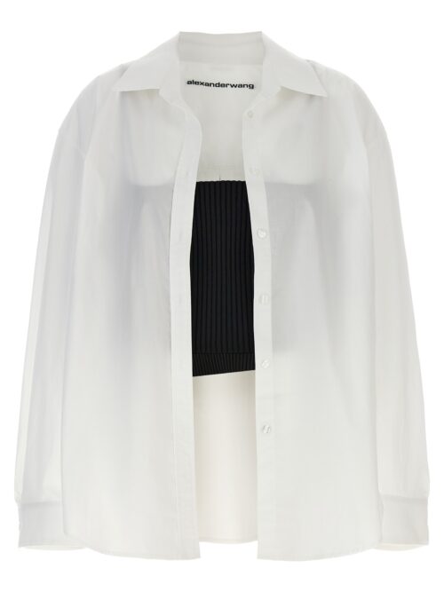 Twin set shirt + top ALEXANDER WANG White/Black