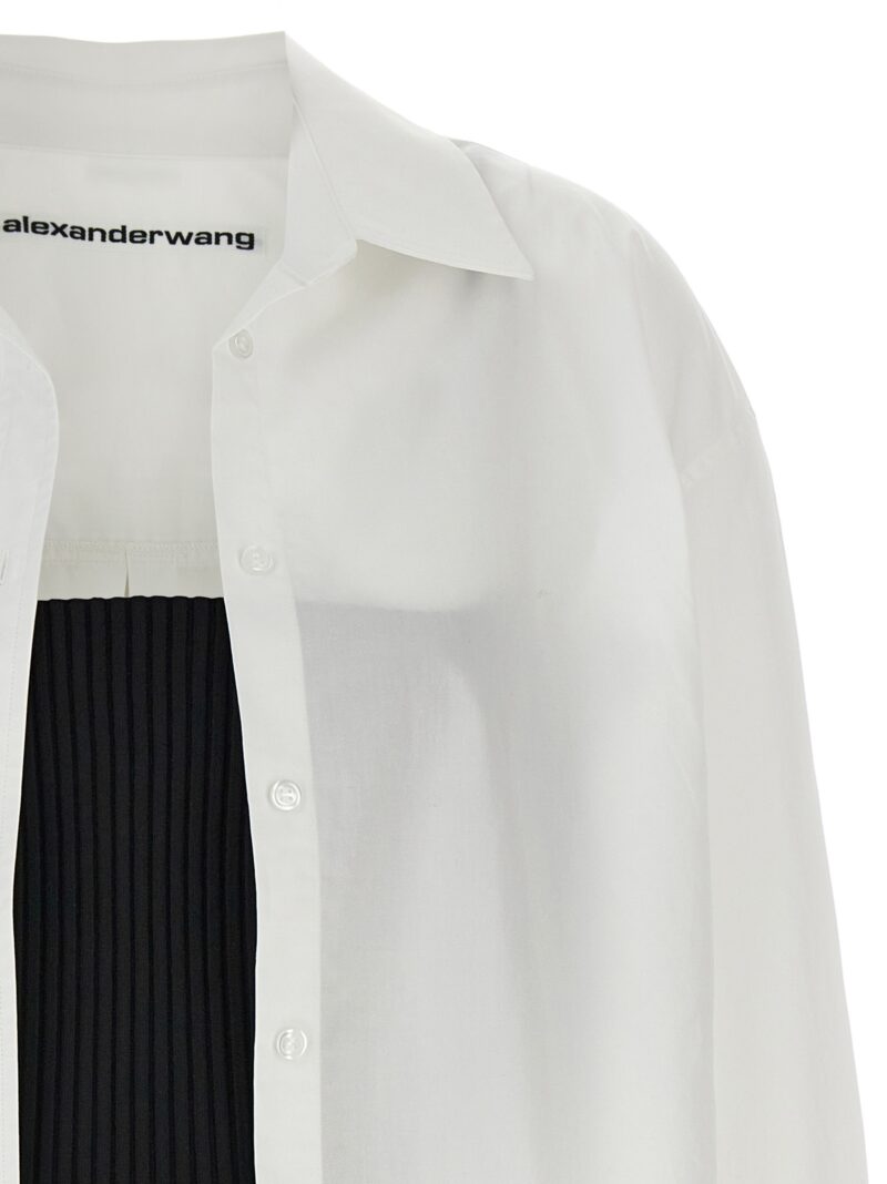 Twin set shirt + top Woman ALEXANDER WANG White/Black