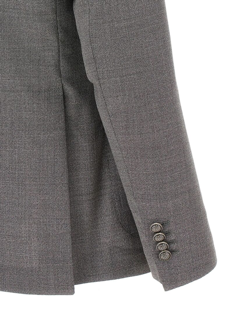 'Montecarlo' blazer 99% virgin wool 1% elastane TAGLIATORE Gray