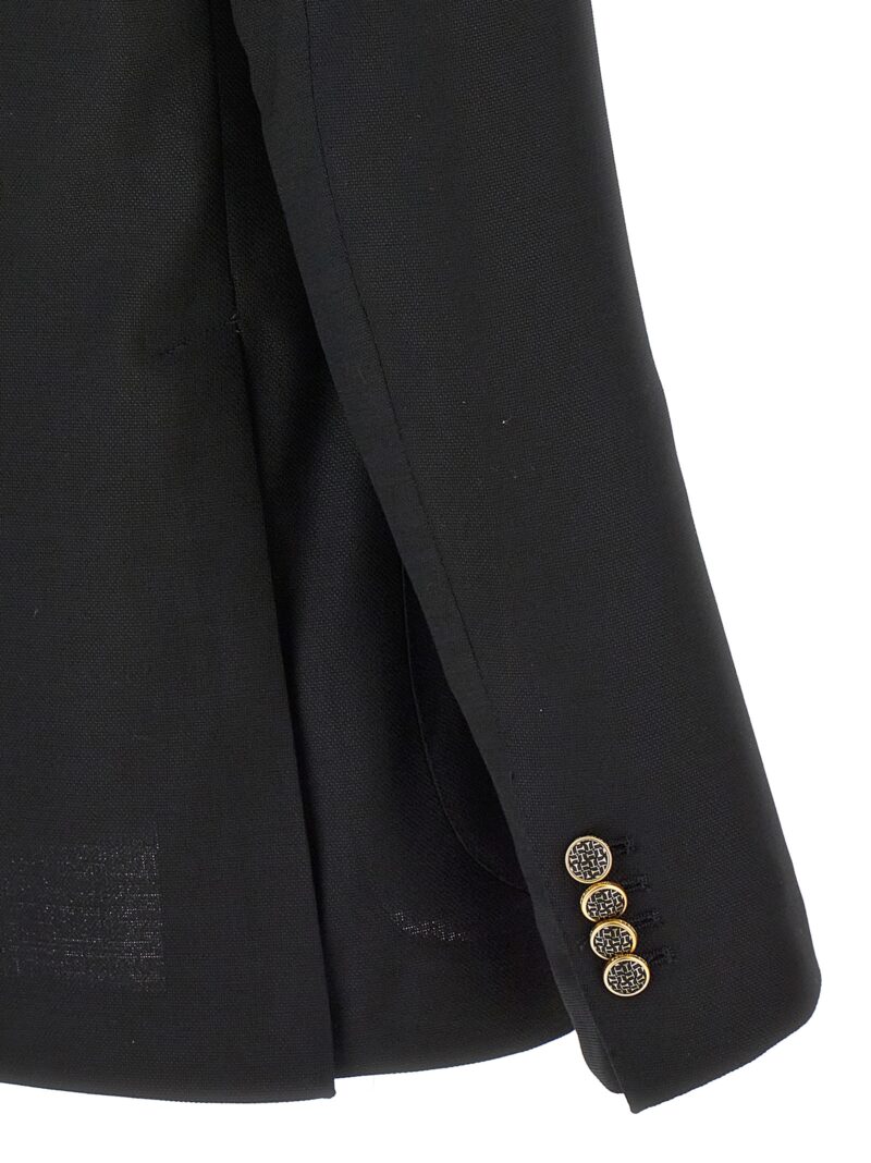 'Montecarlo' blazer 99% virgin wool 1% elastane TAGLIATORE Black