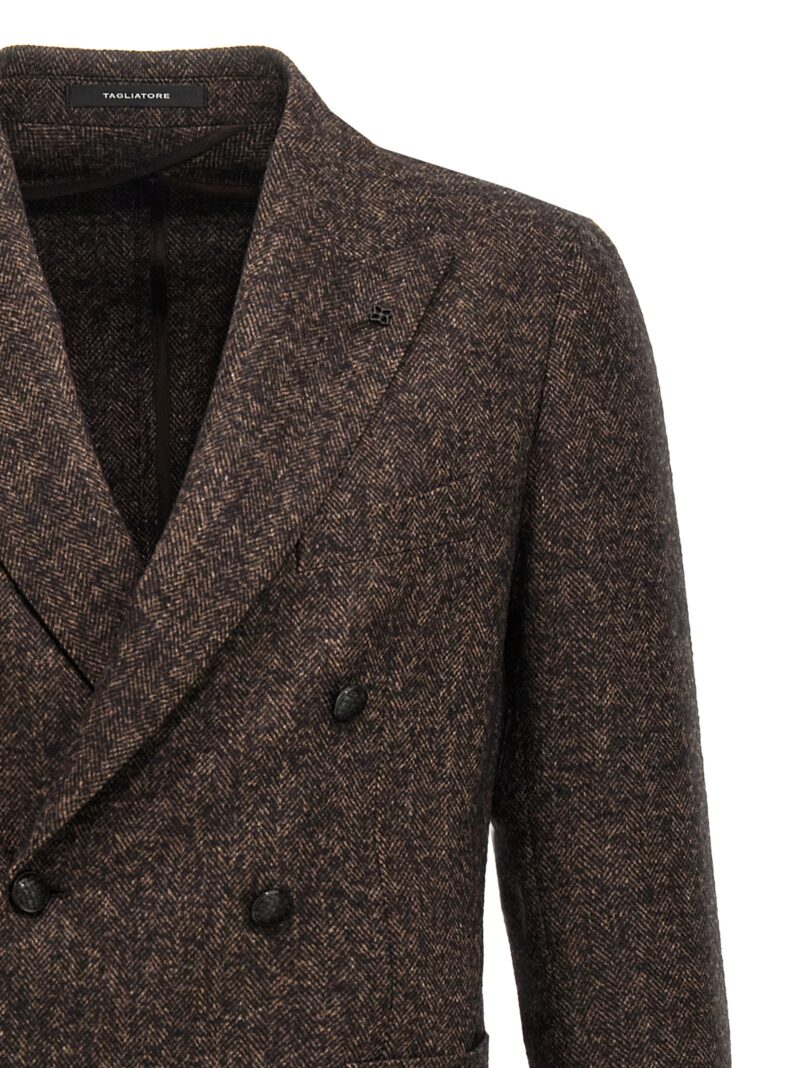 'Montecarlo' jacket Man TAGLIATORE Brown