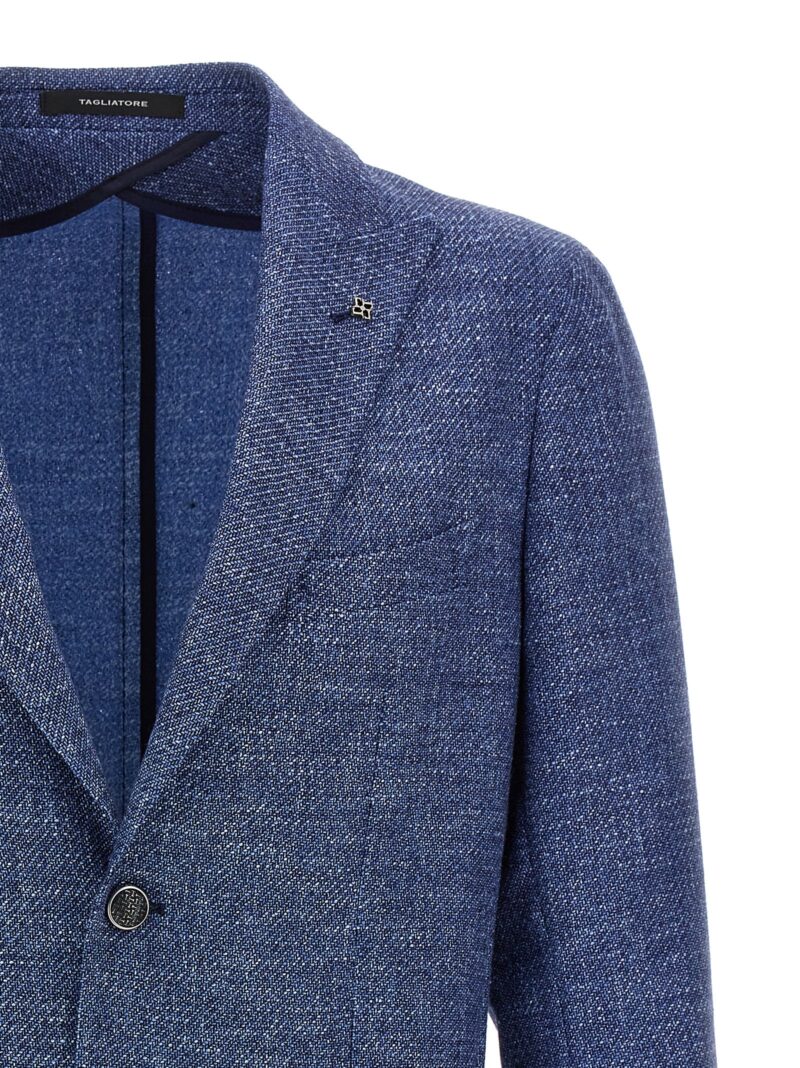 'Montecarlo' blazer Man TAGLIATORE Light Blue