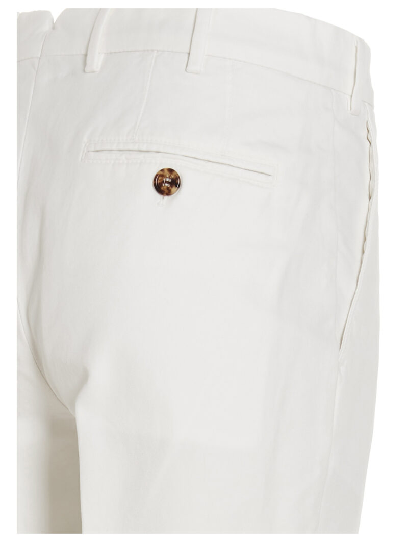 Chino pants 100% cotton BRUNELLO CUCINELLI White