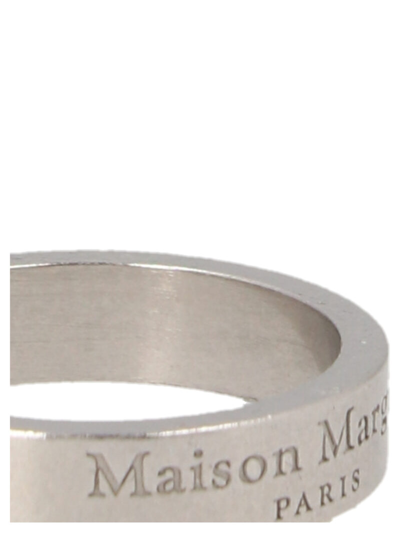 Logo ring  MAISON MARGIELA Silver