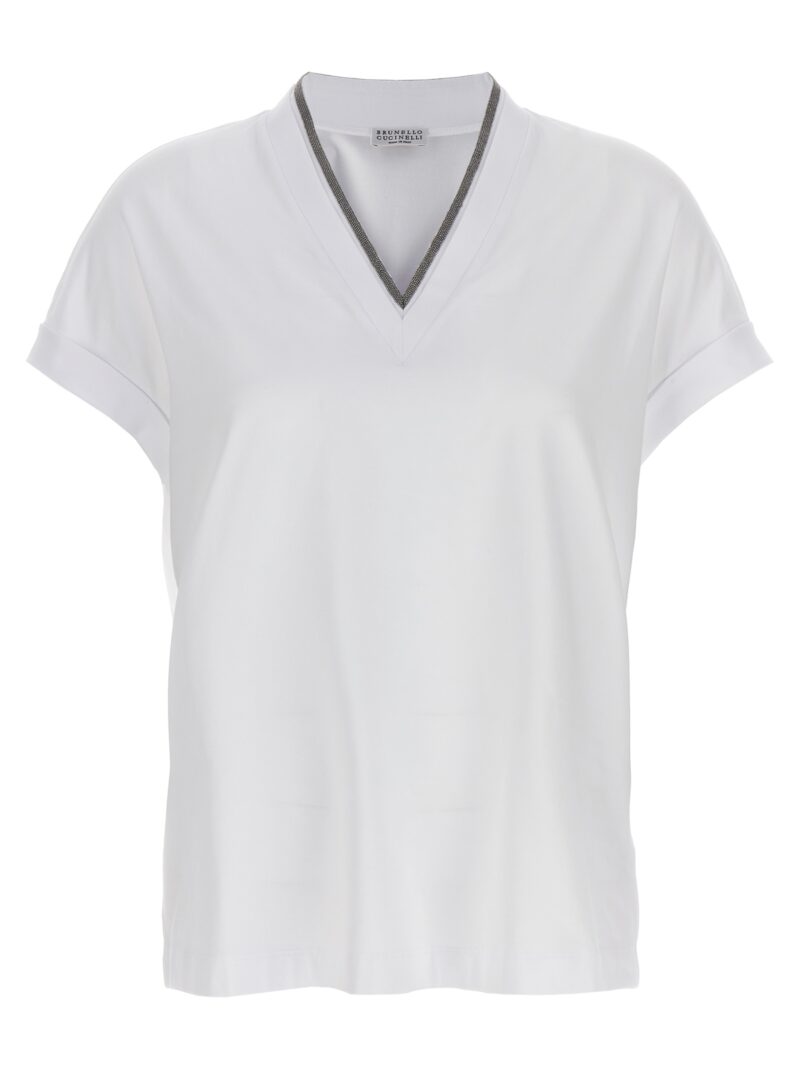 Monile T-shirt BRUNELLO CUCINELLI White