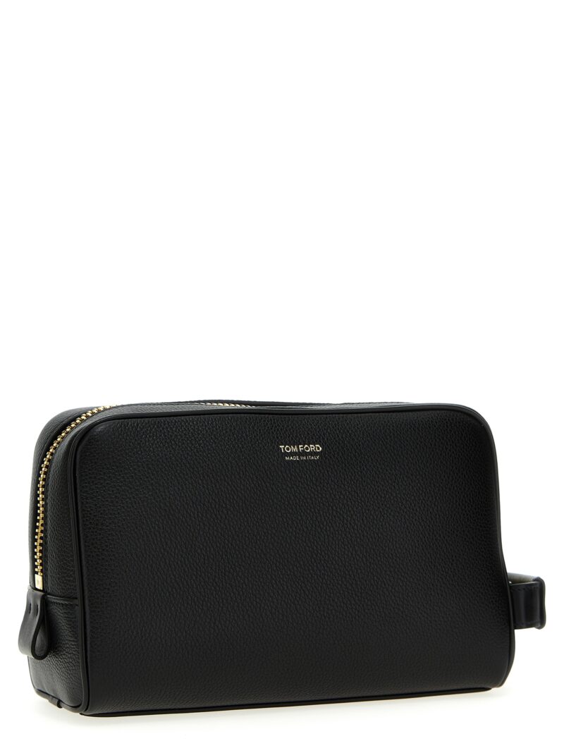 Logo leather beauty case Y0301LCL213G1N001 TOM FORD Black