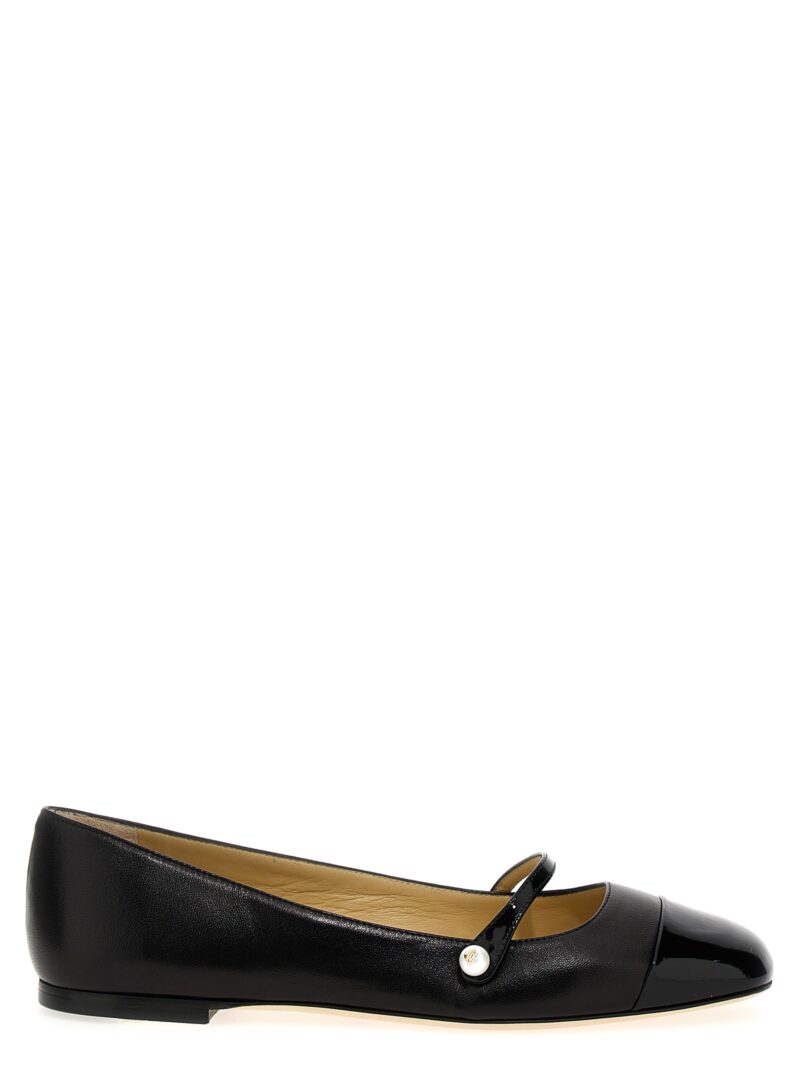 Elisa ballet flats JIMMY CHOO Black