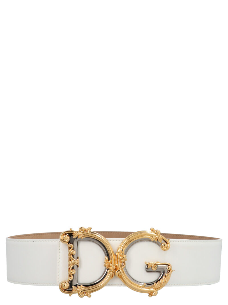 ‘DG Barocco’ belt DOLCE & GABBANA White