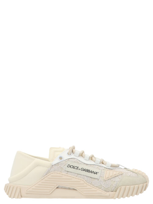 Lace sneakers DOLCE & GABBANA White