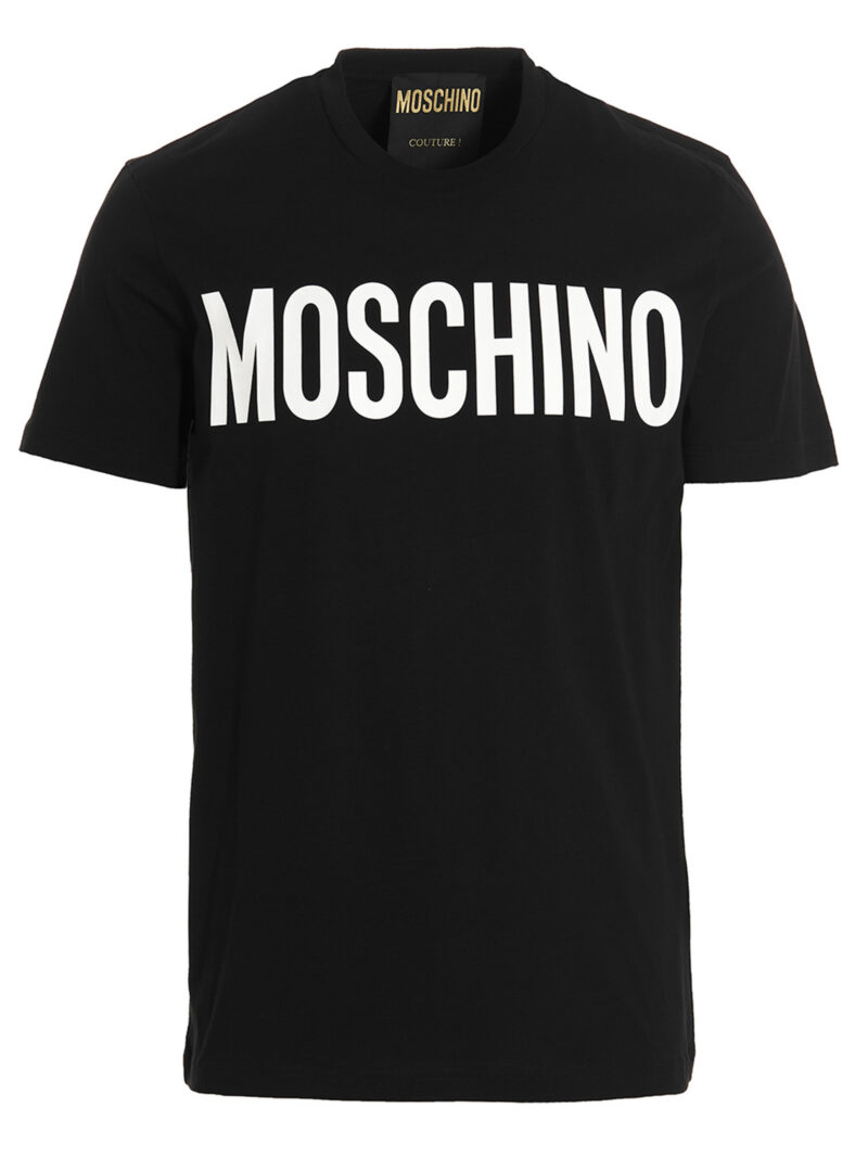 'Label' T-shirt MOSCHINO White/Black