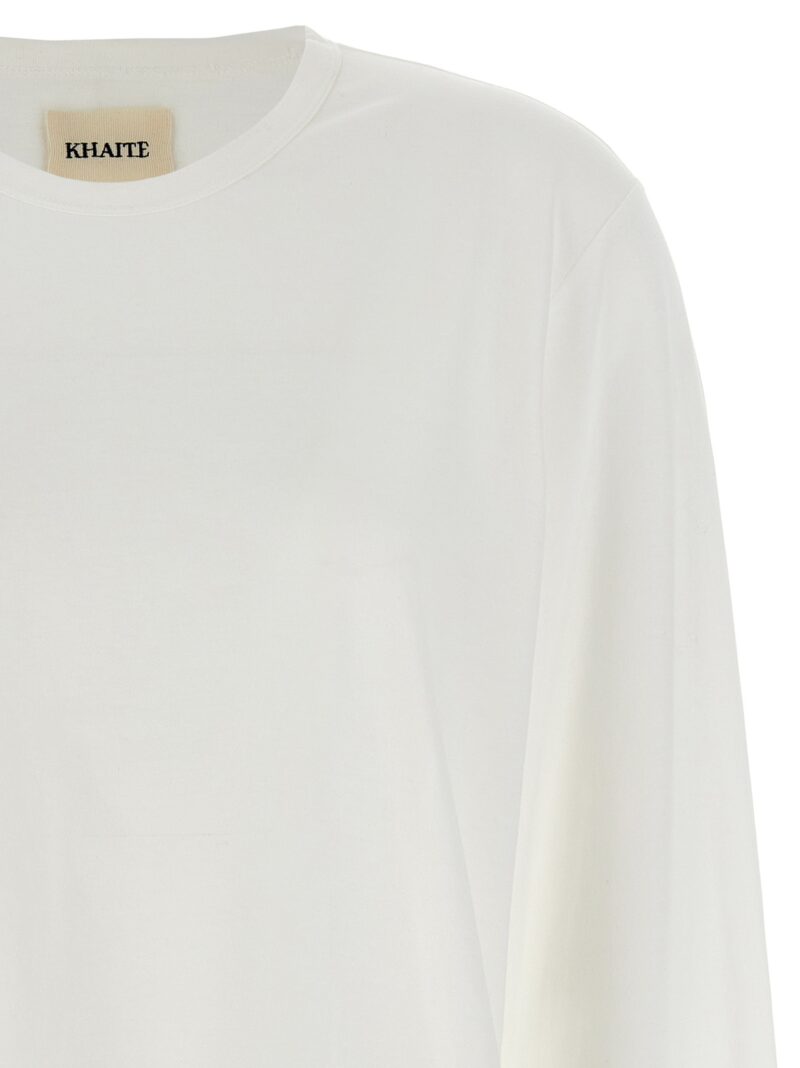 'Morton' T-shirt Woman KHAITE White