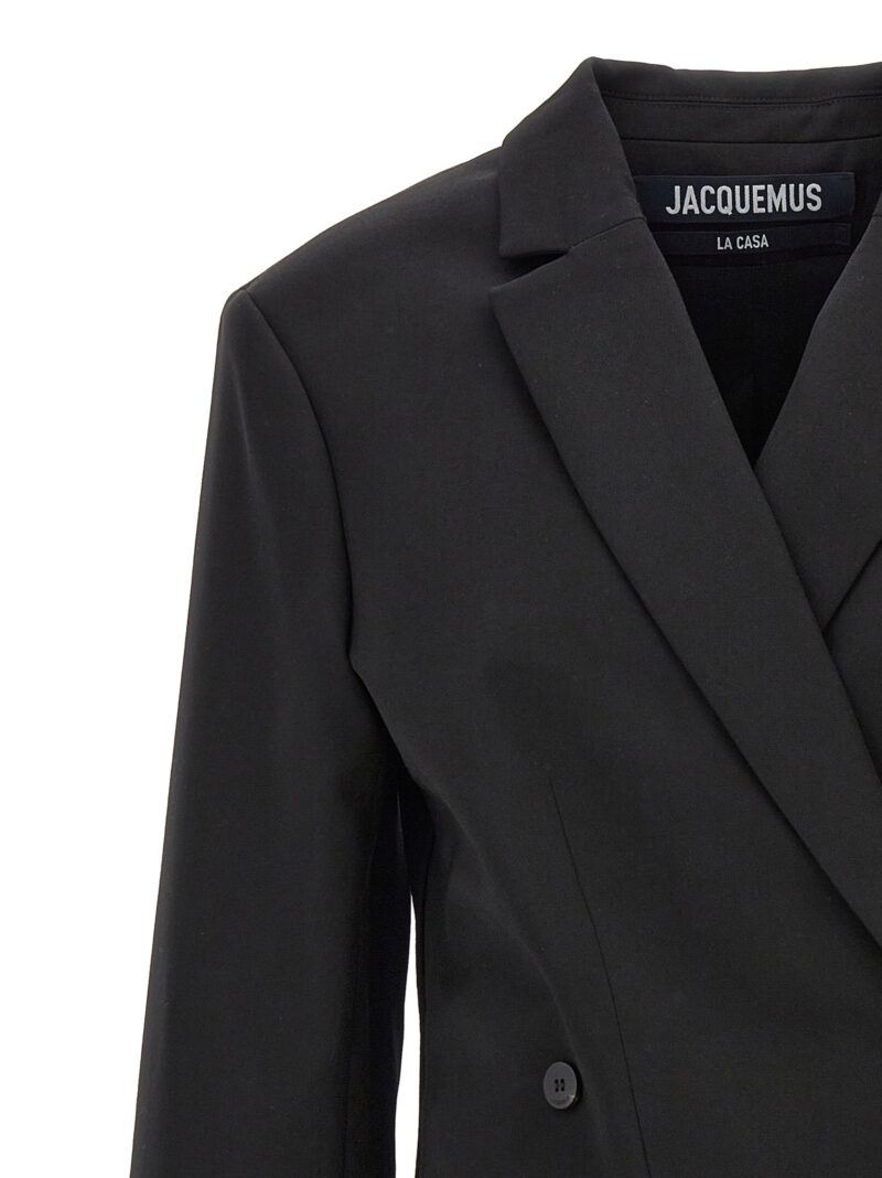 'La veste Tibau' blazer Woman JACQUEMUS Black