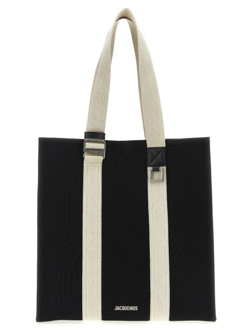 'Le Cabas Cuerda' shopping bag JACQUEMUS White/Black