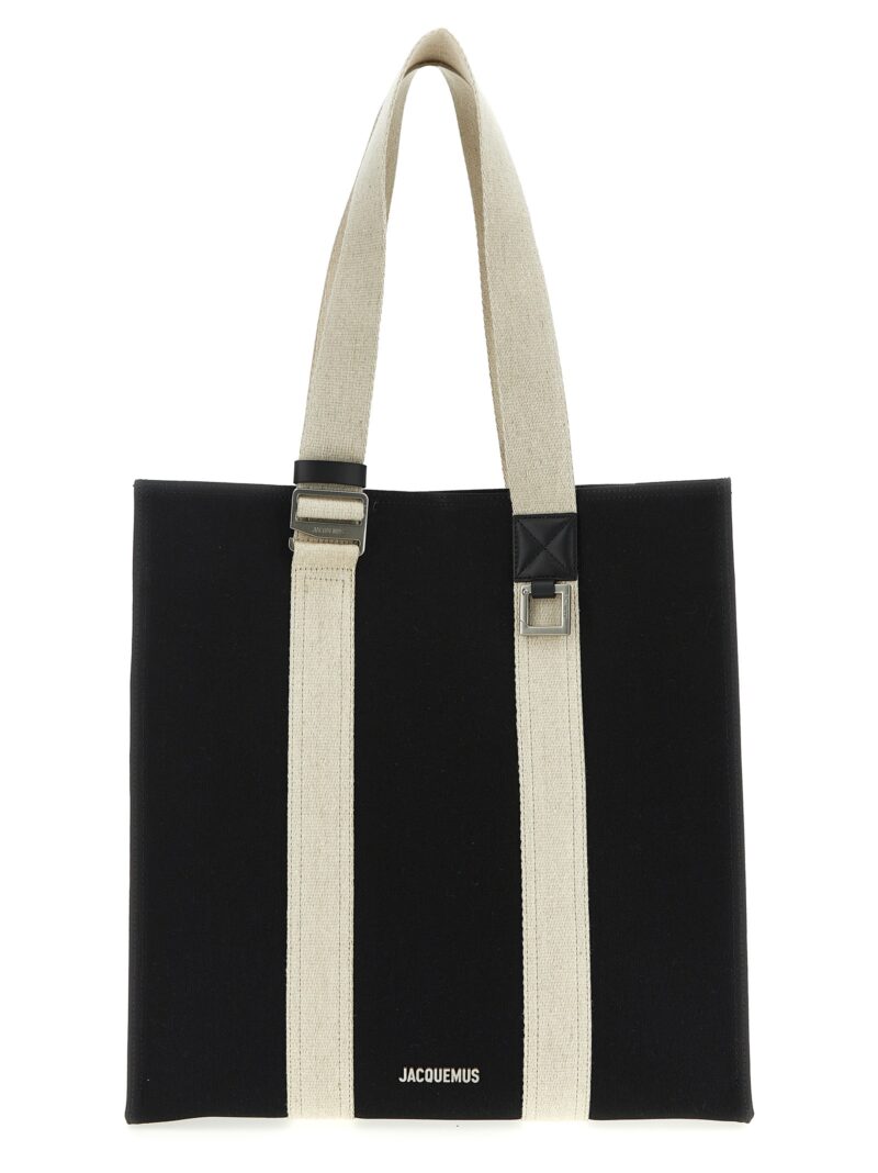 'Le Cabas Cuerda' shopping bag JACQUEMUS White/Black