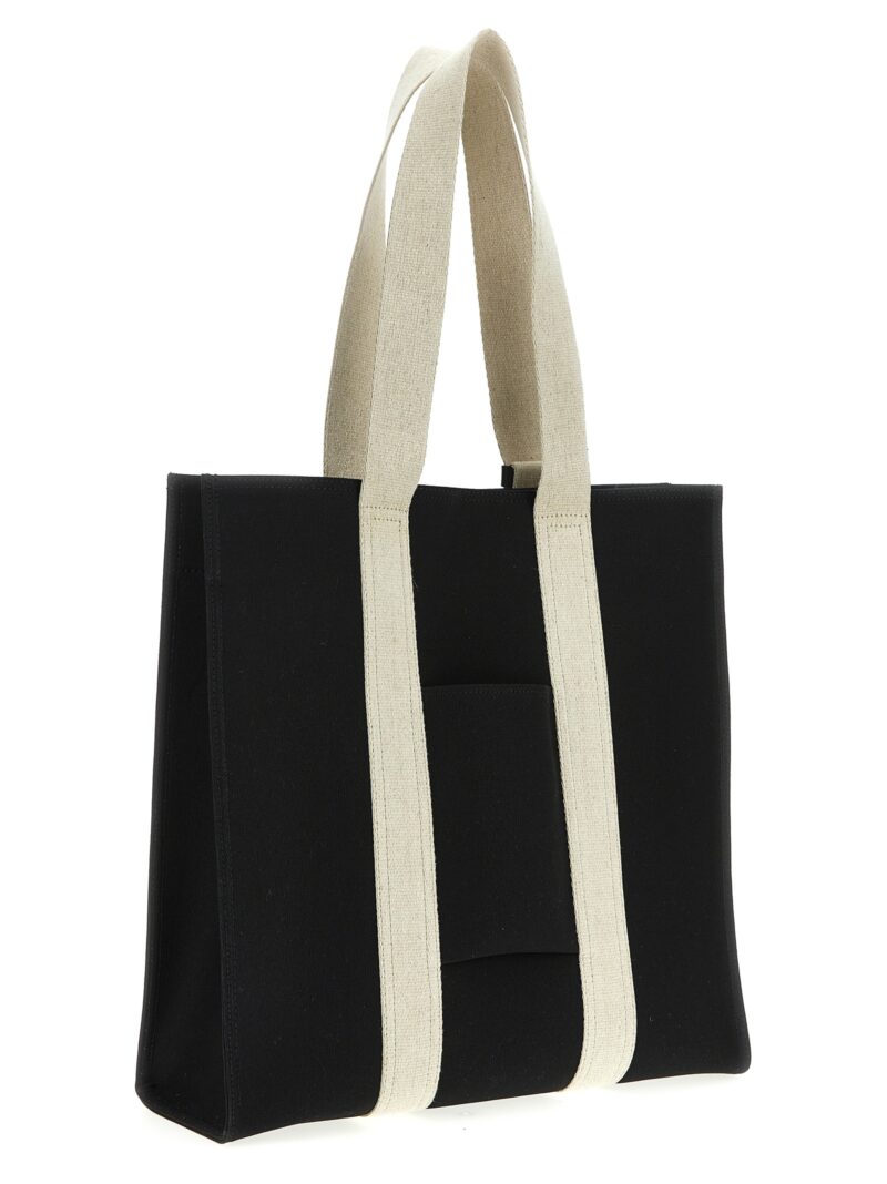 'Le Cabas Cuerda' shopping bag 23H236BA3053137BLACK JACQUEMUS White/Black