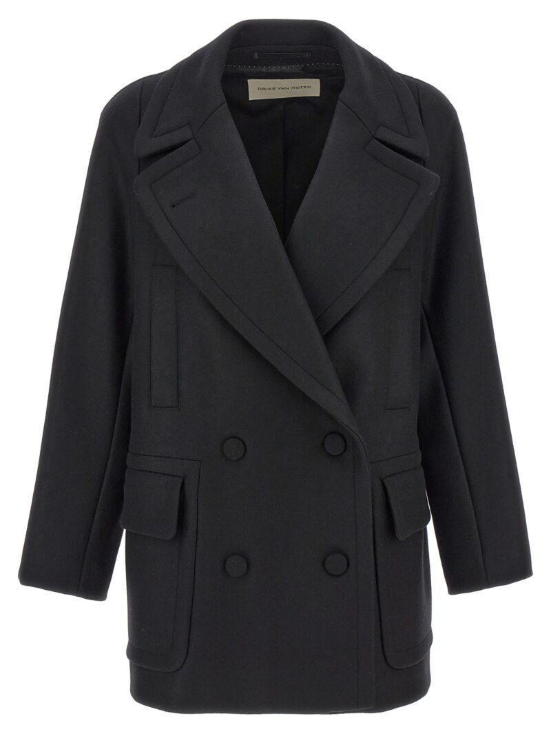 'Randia' coat DRIES VAN NOTEN Black