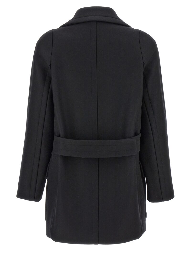 'Randia' coat 2420102069223900 DRIES VAN NOTEN Black