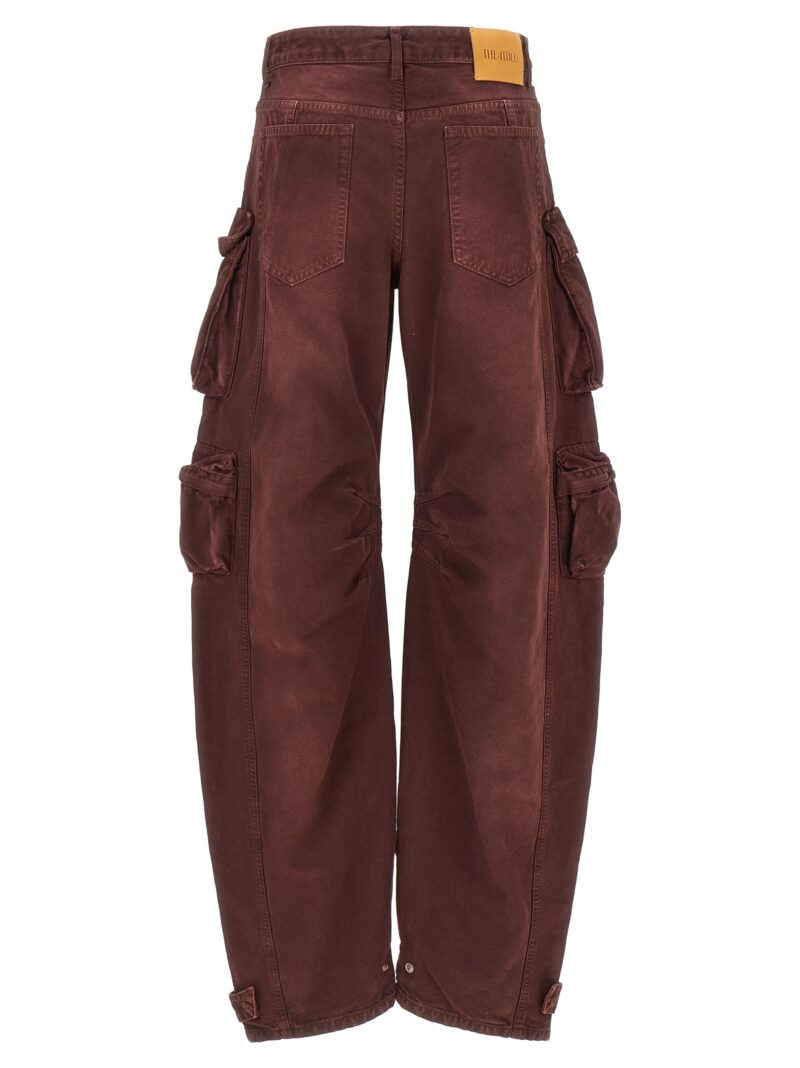 'Fern' jeans 247WCP84D088729 THE ATTICO Bordeaux