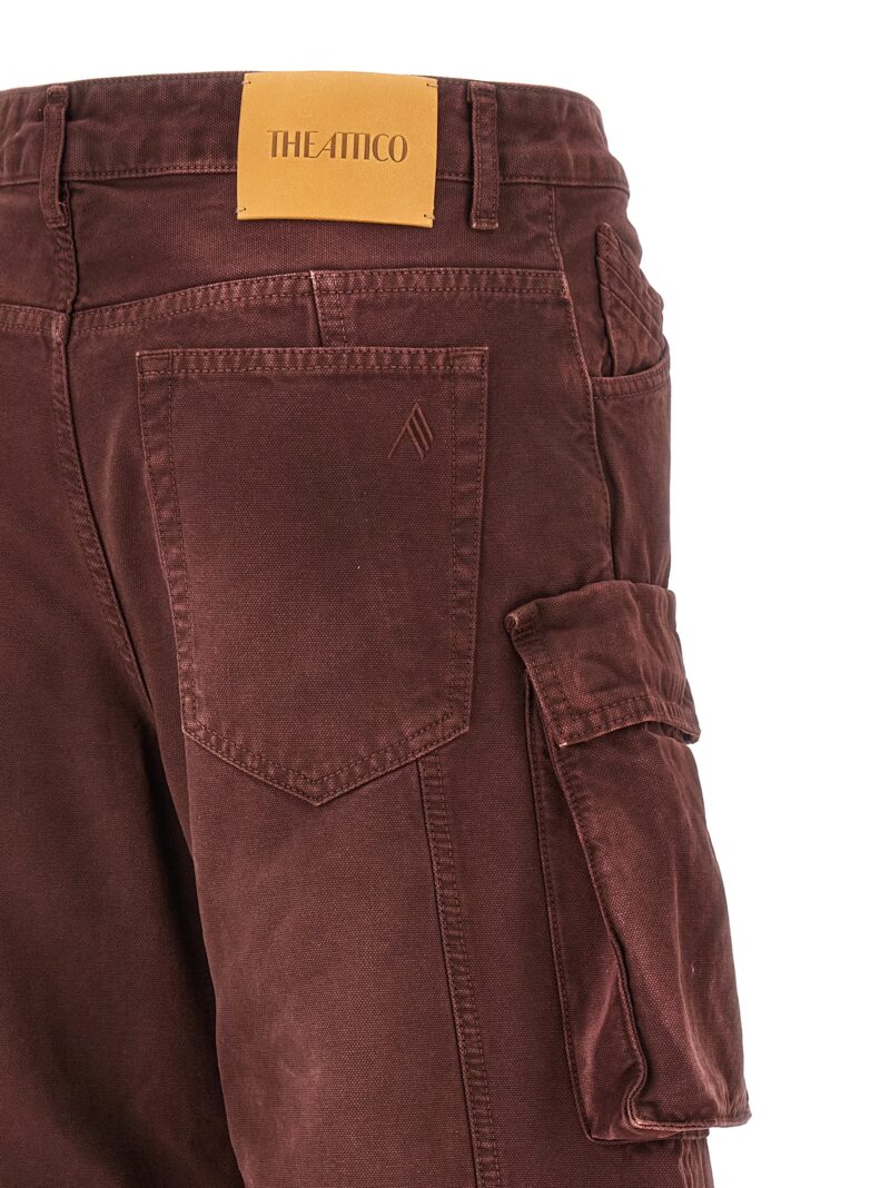 'Fern' jeans 100% cotton THE ATTICO Bordeaux