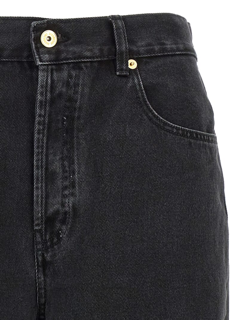 'Le de-Nîmes court' jeans Woman JACQUEMUS Black