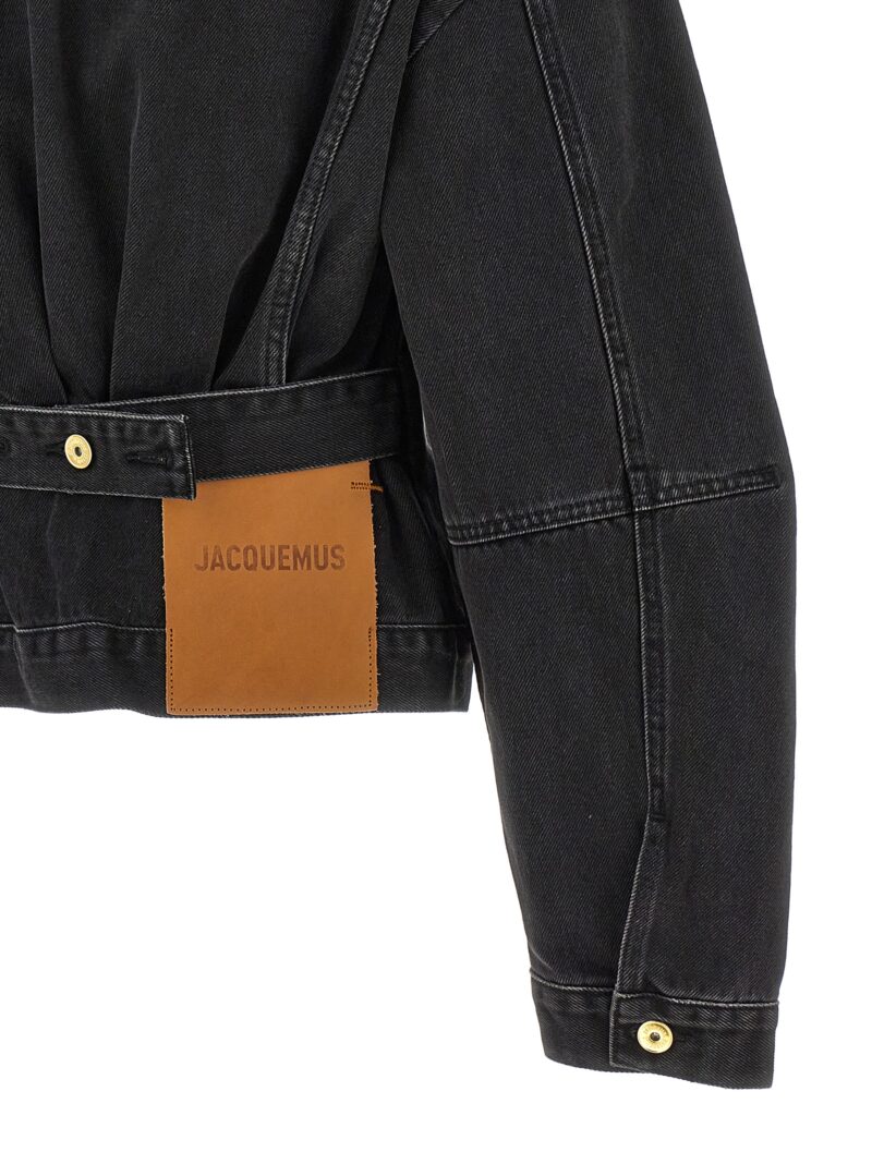 'La Veste de-Nîmes' jacket 100% cotton JACQUEMUS Black