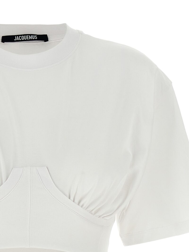 'Caraco' T-shirt Woman JACQUEMUS White