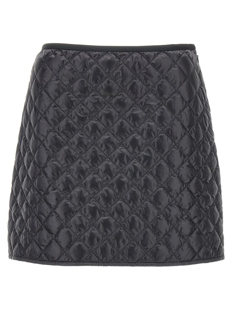 Quilted skirt MONCLER Black