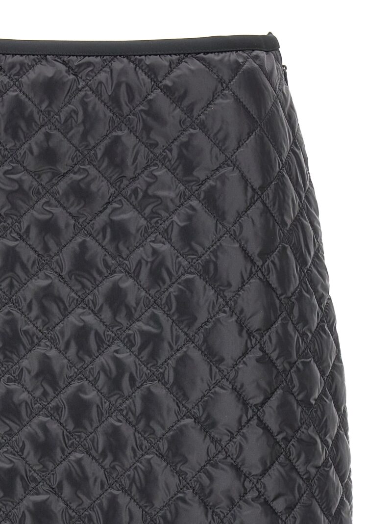 Quilted skirt Woman MONCLER Black