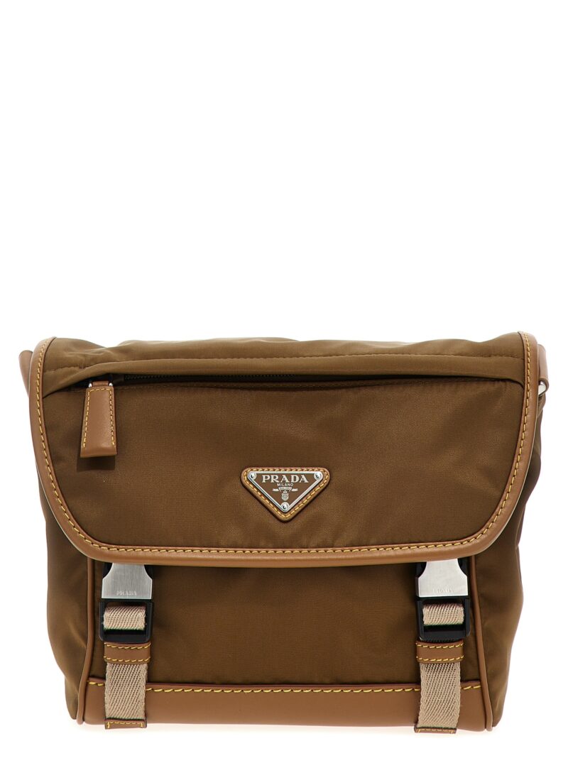 Re-Nylon shoulder strap PRADA Beige