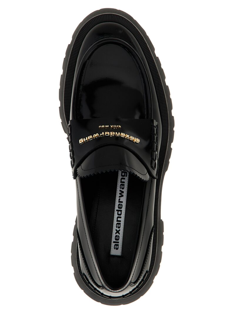 'Carter Lug' loafers 100% cow leather (Bos Taurus) ALEXANDER WANG Black