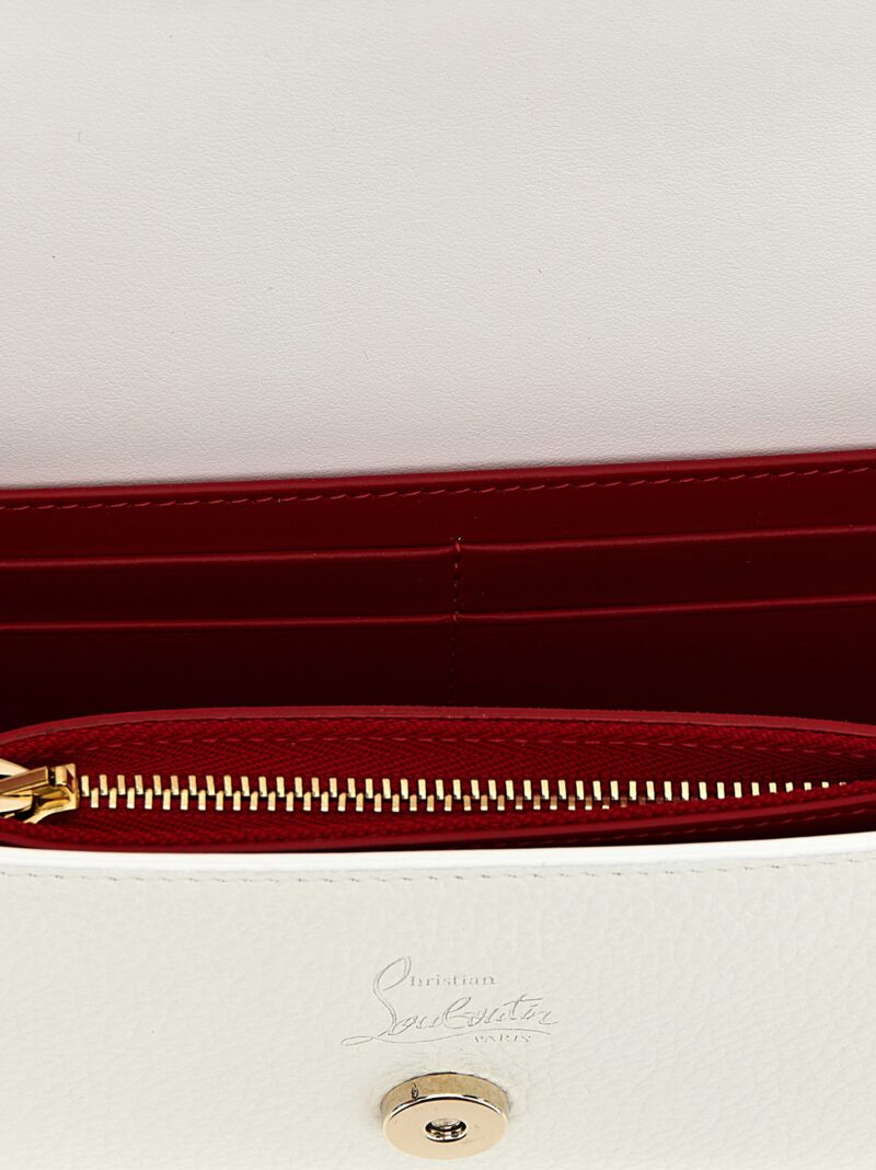 'Paloma' wallet 100% calfskin leather (Bos Taurus) CHRISTIAN LOUBOUTIN White