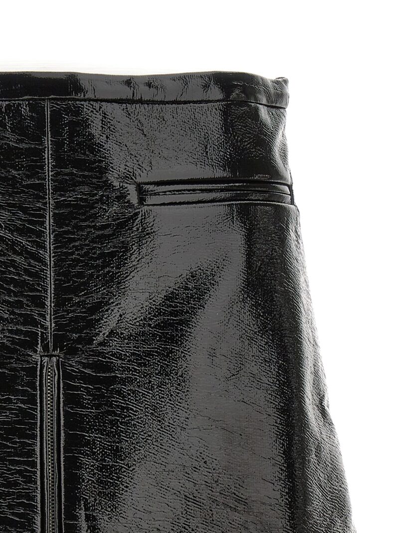 'Heritage Viny Mini' skirt Woman COURREGES Black