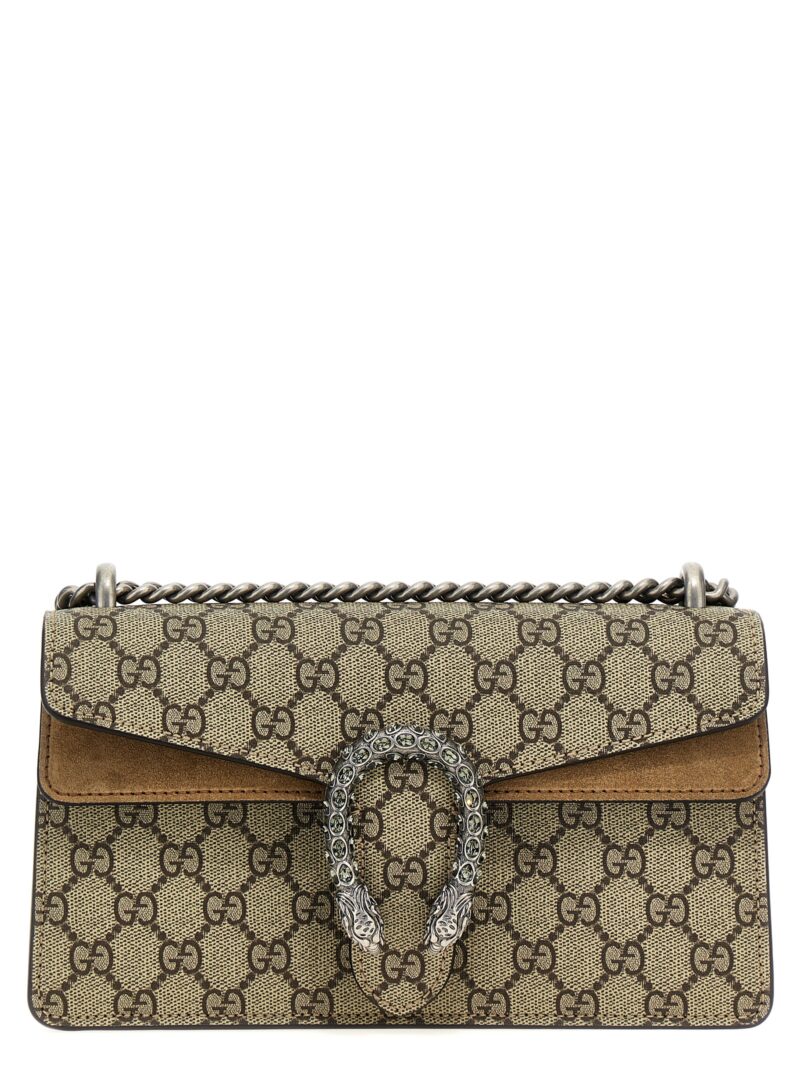 'Dyonisus' midi shoulder bag GUCCI Beige