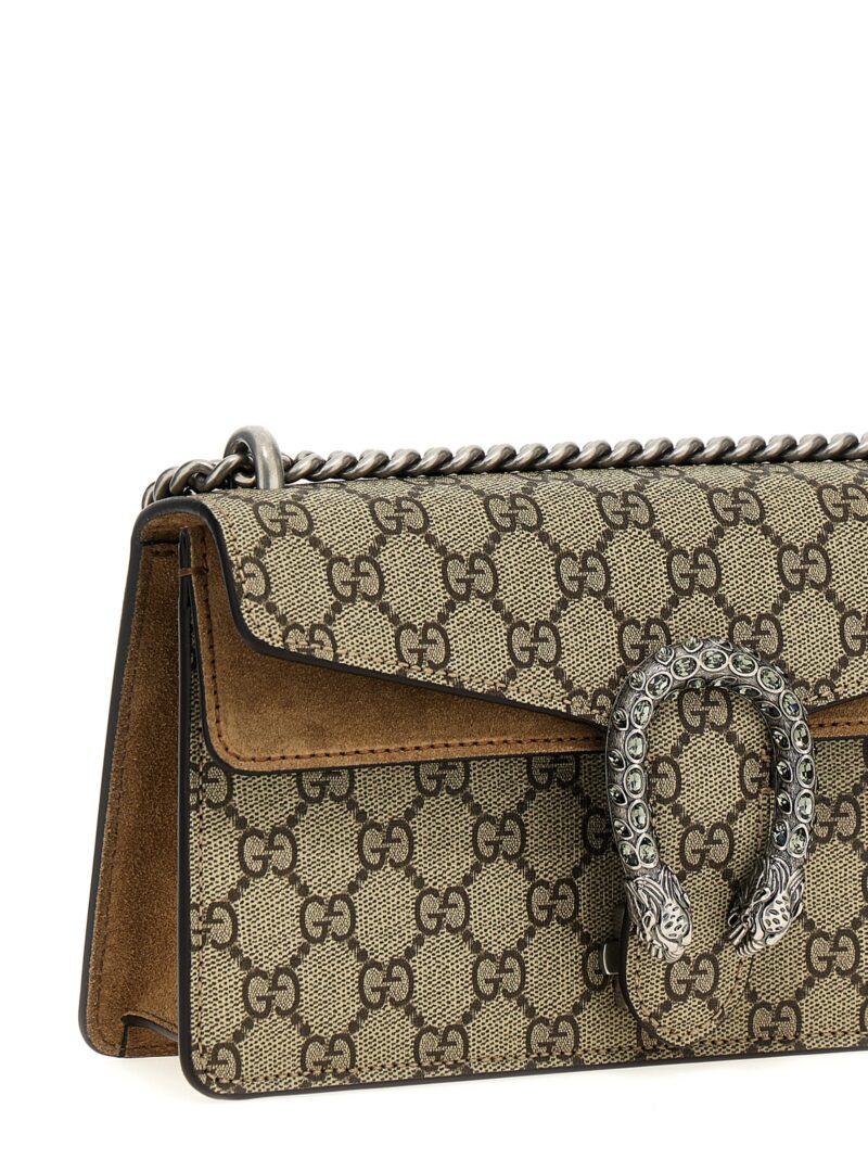 'Dyonisus' midi shoulder bag Woman GUCCI Beige