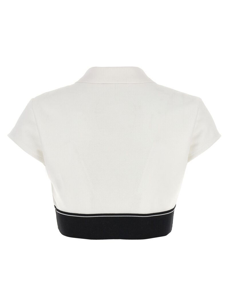 'Cheerleader Top' polo shirt 4CC3241497100 T BY ALEXANDER WANG White