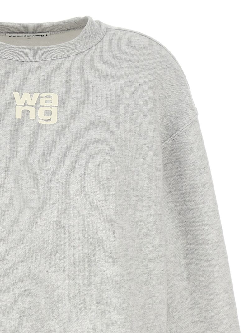 'Essential Terry' sweatshirt Woman T BY ALEXANDER WANG Gray