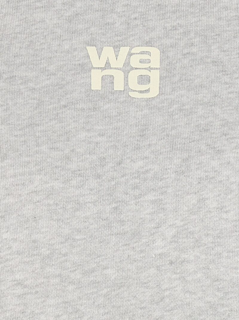 'Essential Terry' sweatshirt 100% cotton T BY ALEXANDER WANG Gray