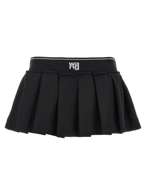 'Cheerleader Pleated' skirt T BY ALEXANDER WANG Black