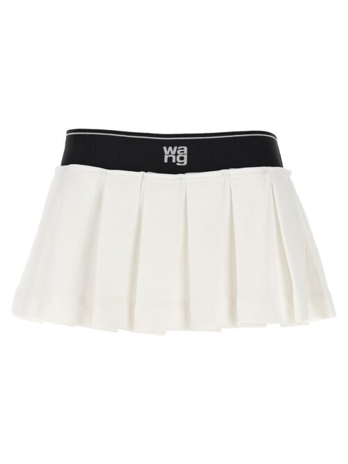 'Cheerleader Pleated' skirt T BY ALEXANDER WANG White