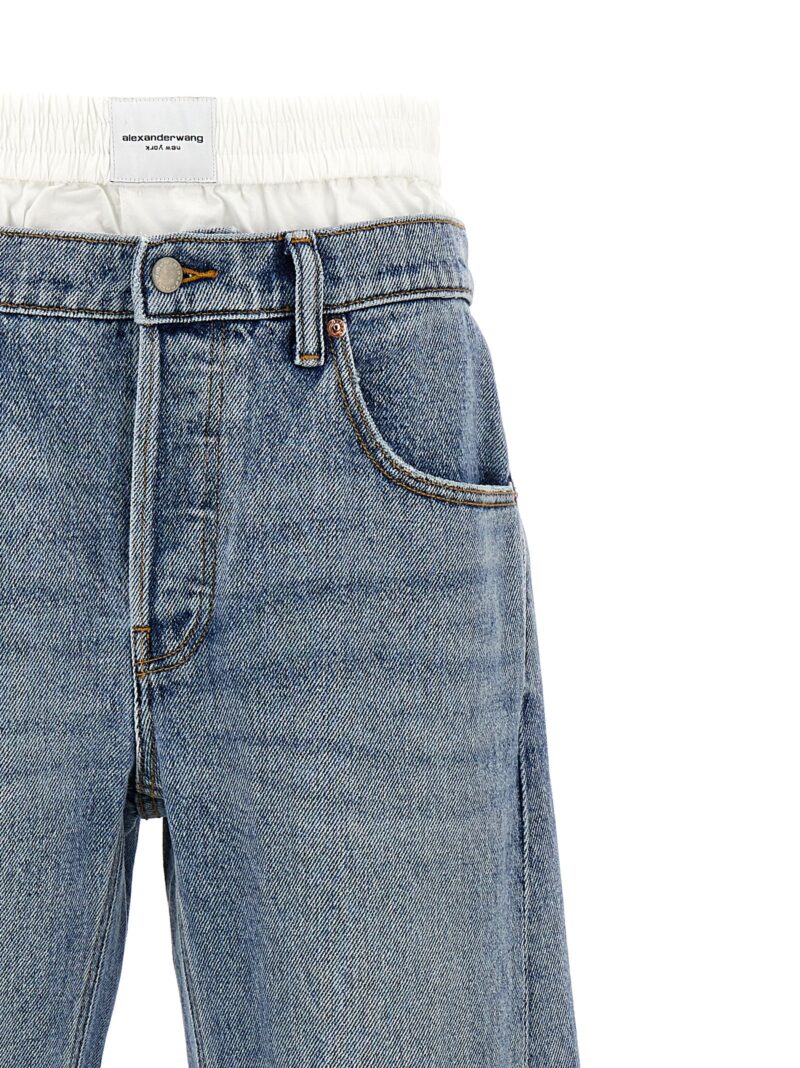 'Prestyle Boxer' jeans Woman DENIM X ALEXANDER WANG Light Blue