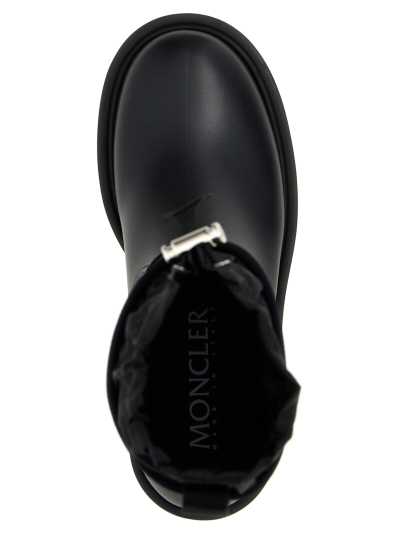 'Kickstream' ankle boots 100% PVC MONCLER Black