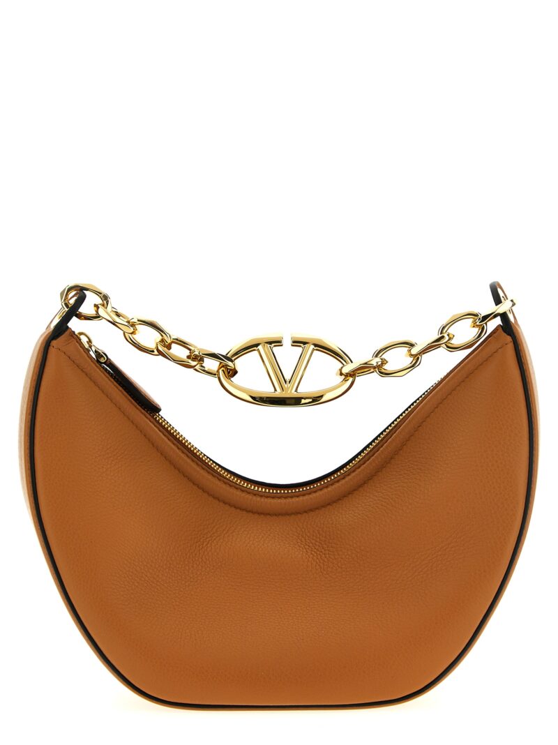 'Hobo VLOGO Moon bag' small handbag VALENTINO GARAVANI Brown