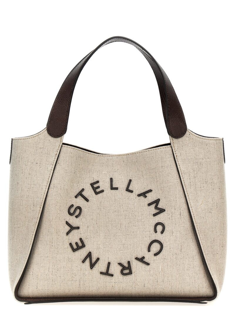 Logo shopping bag STELLA MCCARTNEY Beige