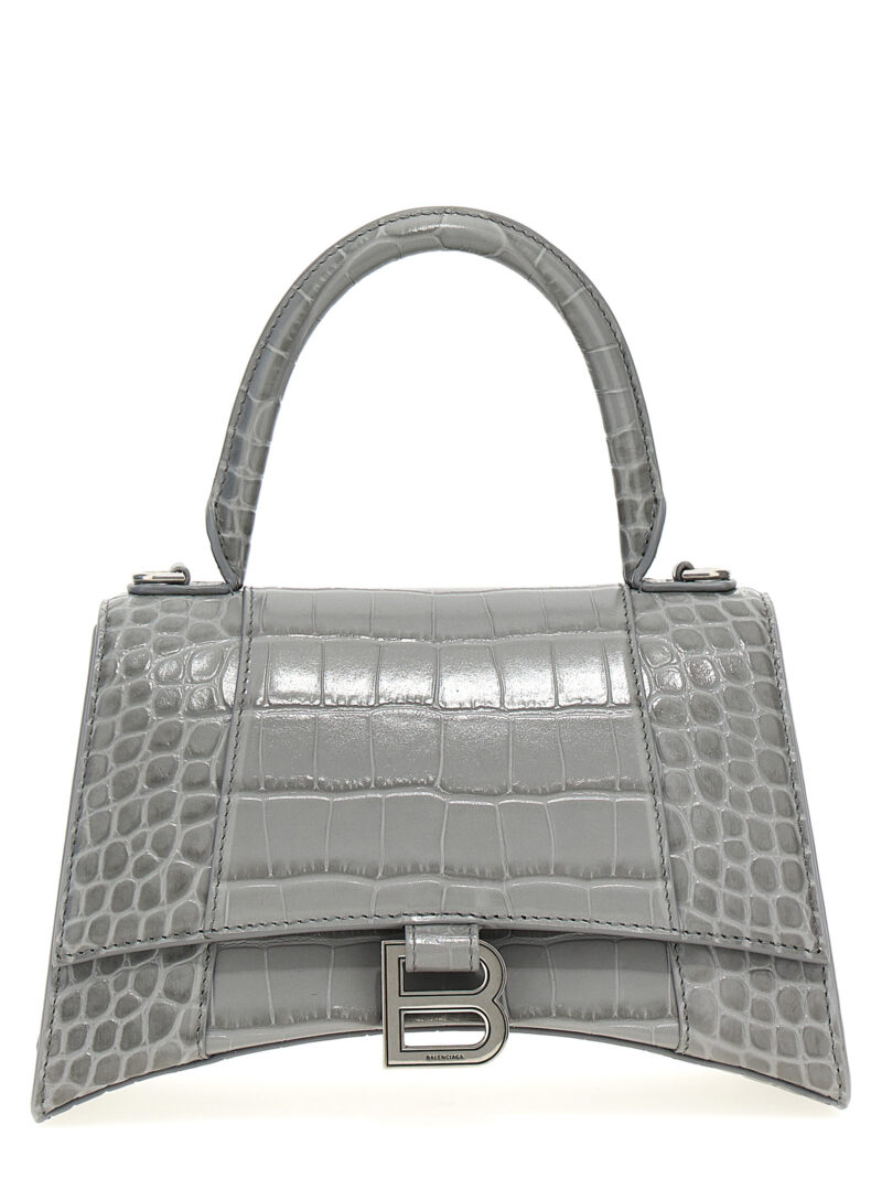 'Hourglass S' handbag BALENCIAGA Gray