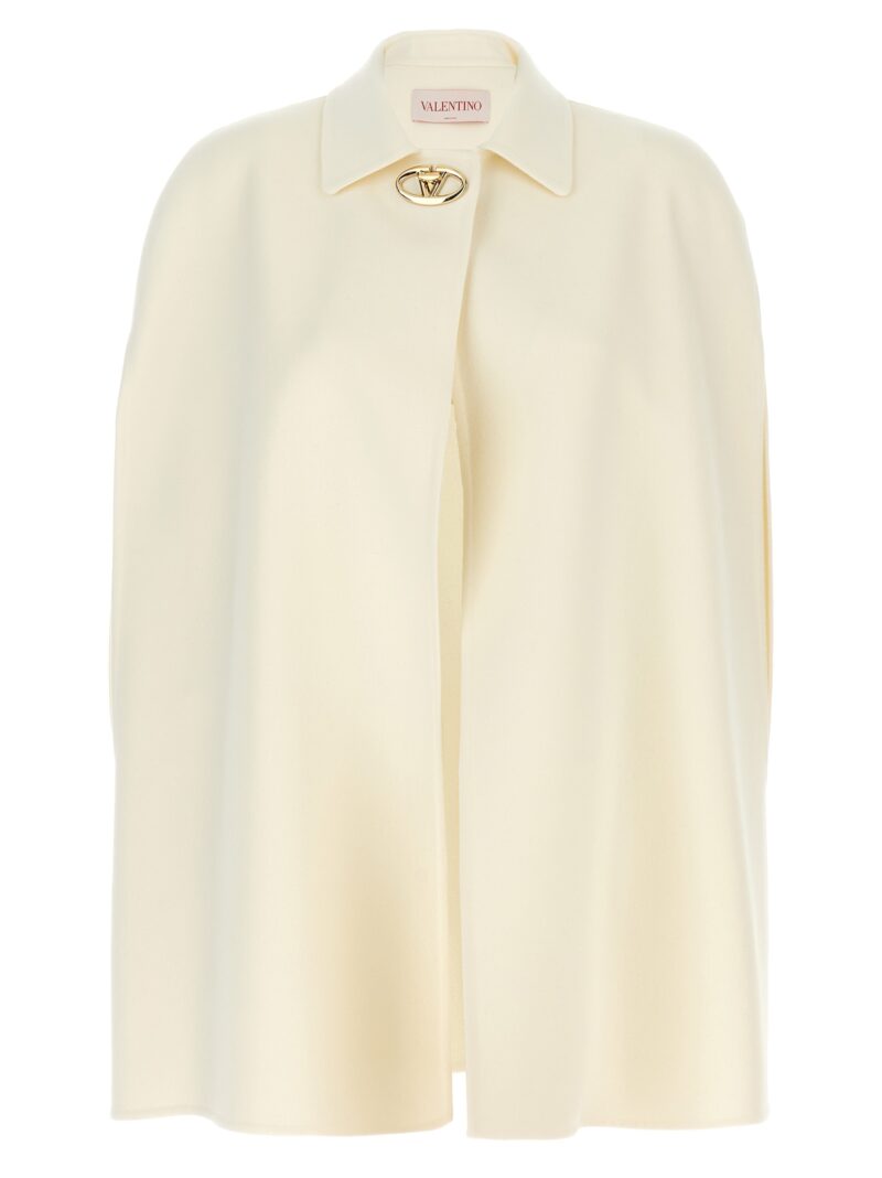 Valentino 'VLogo' cape VALENTINO GARAVANI White