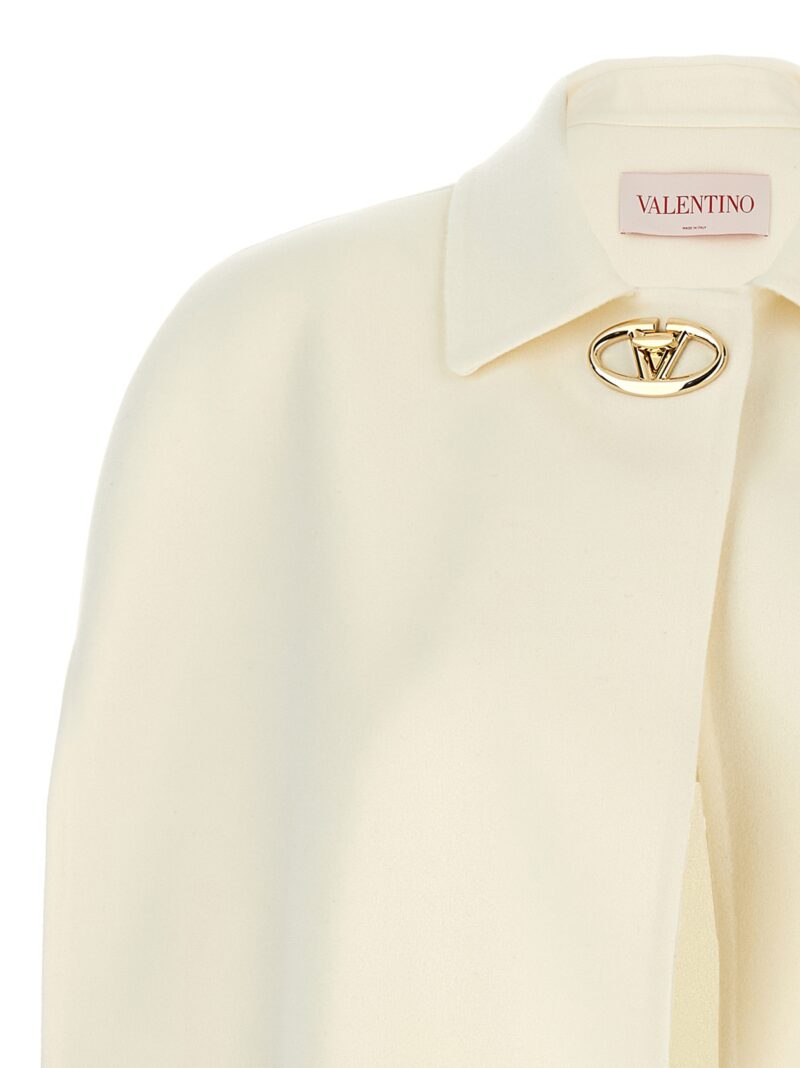 Valentino 'VLogo' cape Woman VALENTINO GARAVANI White