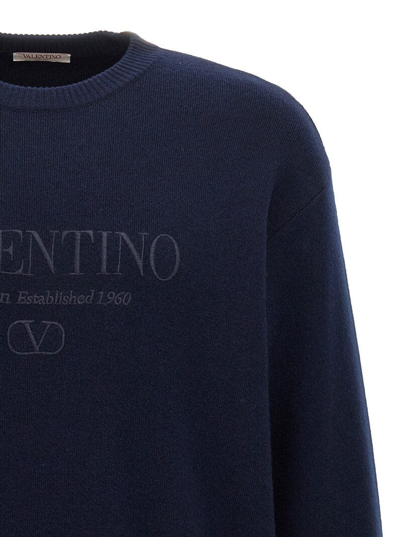 Embroidery sweater Man VALENTINO GARAVANI Blue