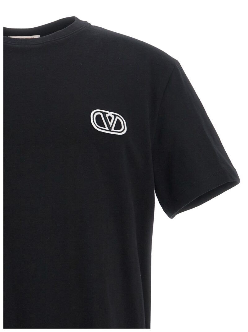 Valentino 'VLogo Signature' T-shirt Man VALENTINO GARAVANI Black