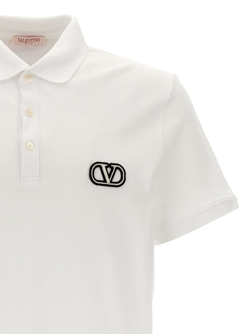 Polo Valentino 'VLogo Signature' Man VALENTINO GARAVANI White