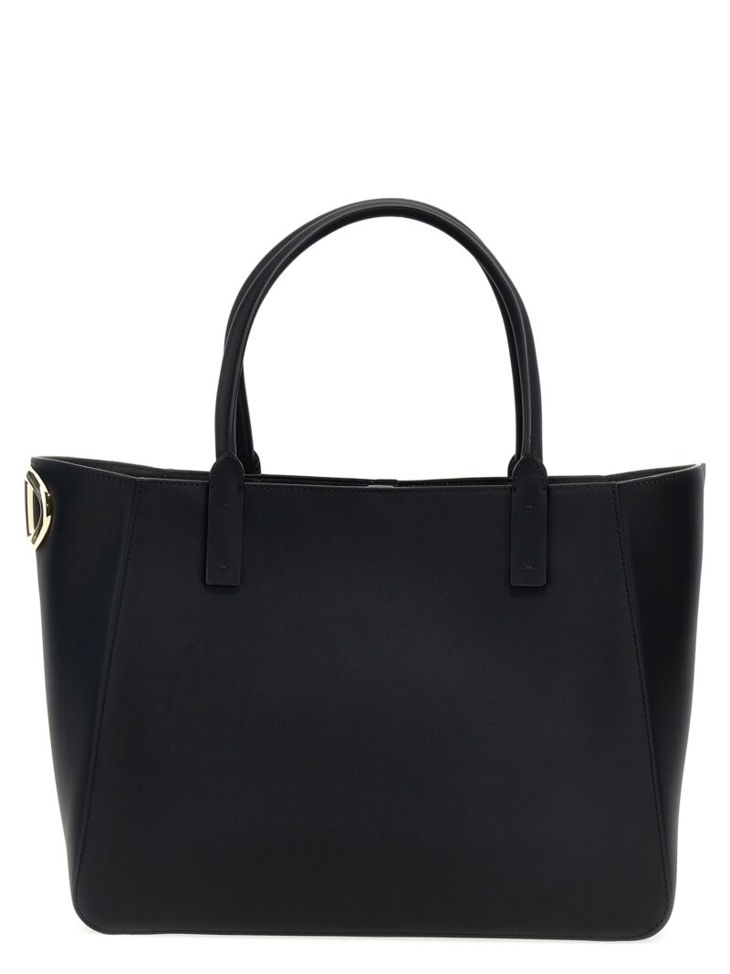 Valentino Garavani 'VLogo Side' shopping bag VALENTINO GARAVANI Black